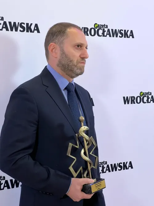 HIPOKRATES 2022 - dr Rafał Wyderka najlepszym kardiologiem woj. dolnośląskiego - zdjęcie 9