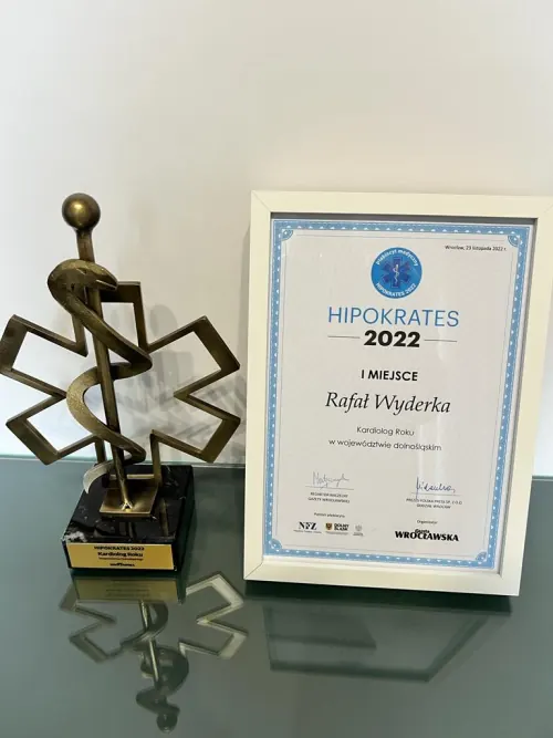 HIPOKRATES 2022 - dr Rafał Wyderka najlepszym kardiologiem woj. dolnośląskiego - zdjęcie 15